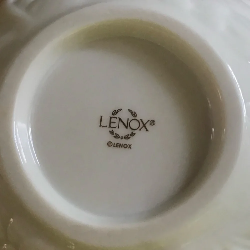 LENOX Holly and Pinecone Candle Votive